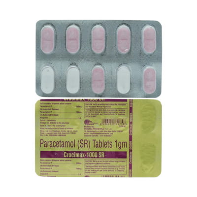 Crocimax 1000 Sr Strip Of 10 Tablets