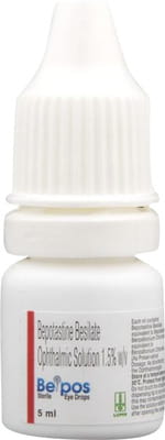 Beipos 1.5%W/V Bottle Of 5ml Eye Drops