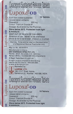 Lupoxa Od 600 Strip Of 10 Tablets