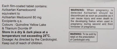 Zilarta 80 Strip Of 10 Tablets