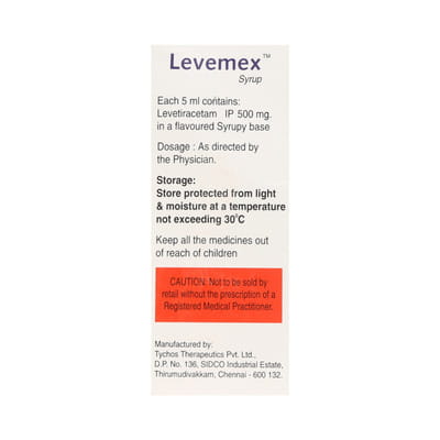 Levemex Bottle Of 100ml Syrup