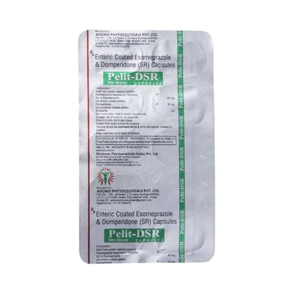 Pelit Dsr Strip Of 10 Capsules