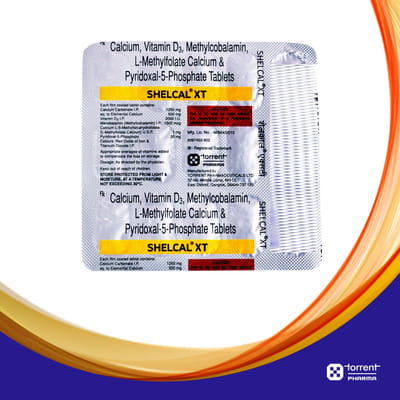 Shelcal Xt Strip Of 15 Tablets