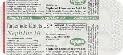 Nephtor 10 Strip Of 10 Tablets