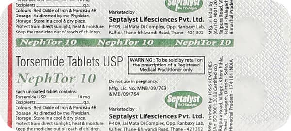Nephtor 10 Strip Of 10 Tablets