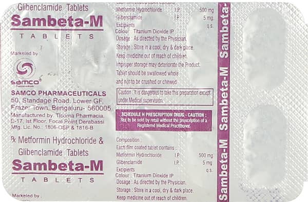 Sambeta M Strip Of 10 Tablets