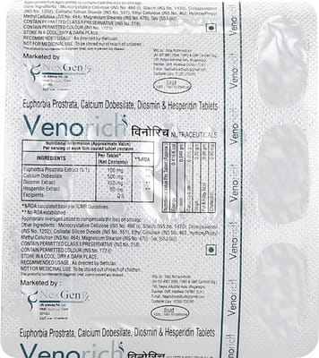 Venorich Strip Of 7 Tablets