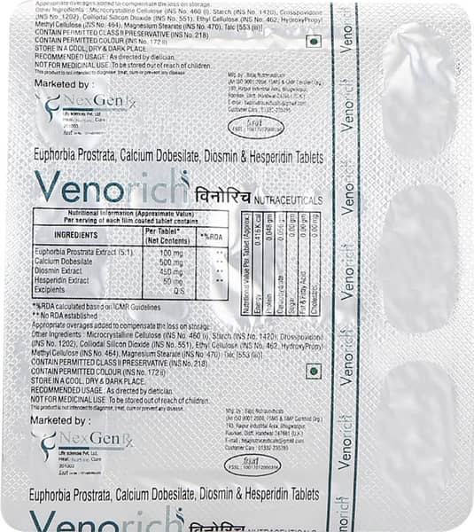 Venorich Tablet