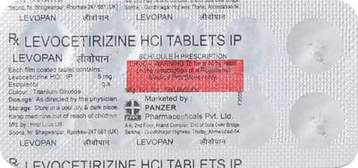 Levopan 5mg Strip Of 10 Tablets