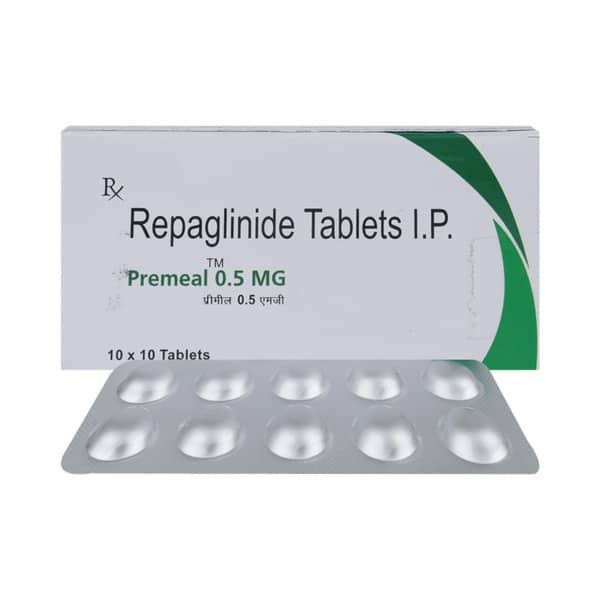Premeal 0.5 Strip Of 10 Tablets