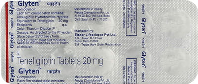 Glyten 20mg Strip Of 10 Tablets