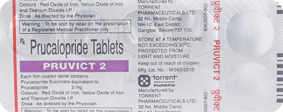 Pruvict 2mg Strip Of 10 Tablets