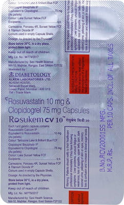 Rosukem Cv 10 Strip Of 10 Capsules