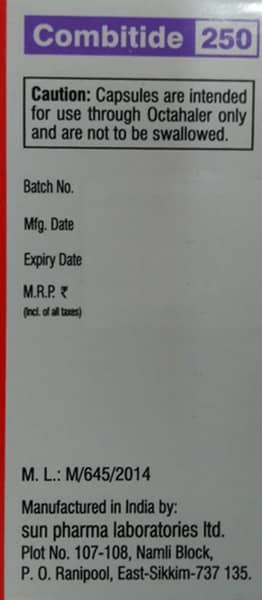 Combitide 250mcg Box Of 30 Octacaps