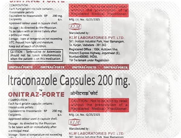 ओनीट्रैज़-फोर्टे कैप्सूल