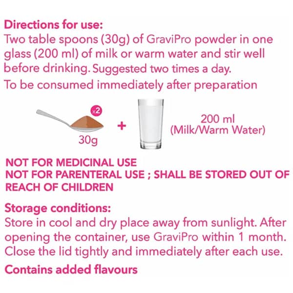 Gravipro Chocolate Powder 200Gm
