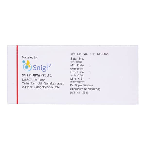 Nigtor 10mg Strip Of 10 Tablets
