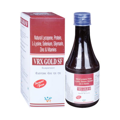 Vrx Gold Sf Bottle Of 200ml Suspension