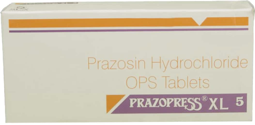 Prazopress XL 5 Tablet: Uses, Side Effects, Price, Dosage & More Info