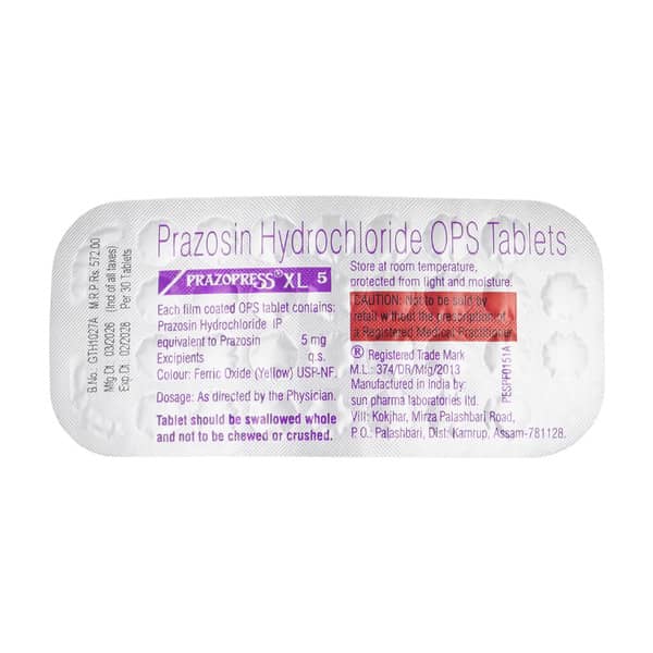 Prazopress XL 5 Tablet
