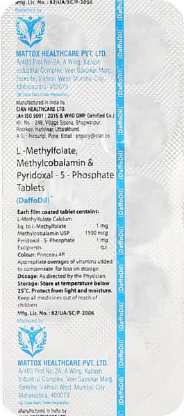 Daffodil Strip Of 10 Tablets