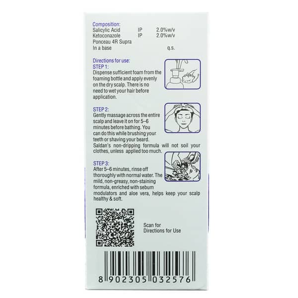 Saldan Shampoo 100Ml