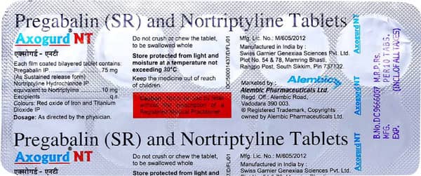 Axogurd Nt Strip Of 10 Tablets