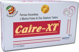 Caire Xt Strip Of 10 Tablets