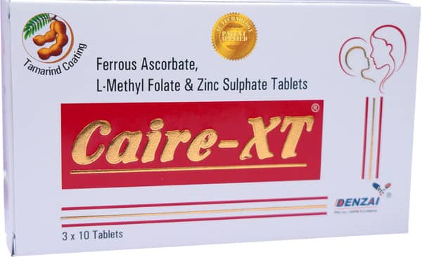 Caire Xt Strip Of 10 Tablets
