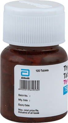 Thyronorm 75mcg Bottle Of 120 Tablets