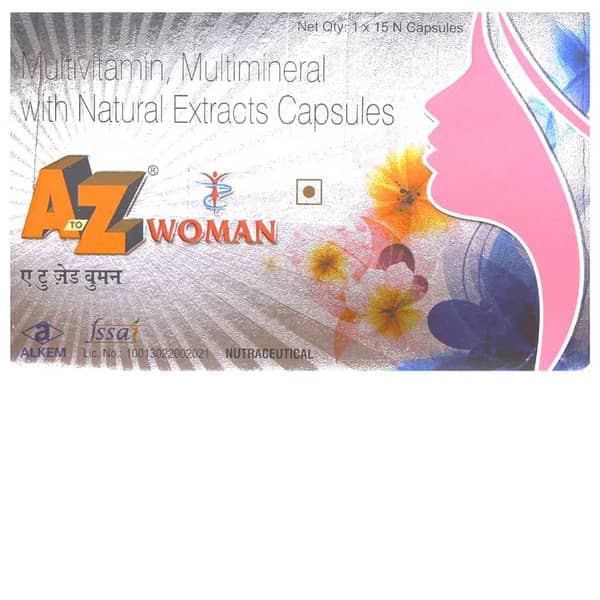 A To Z Woman Strip Of 15 Capsules
