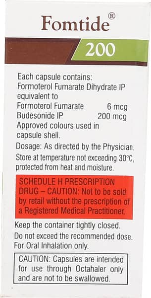 Fomtide 200mcg Box Of 30 Octacaps