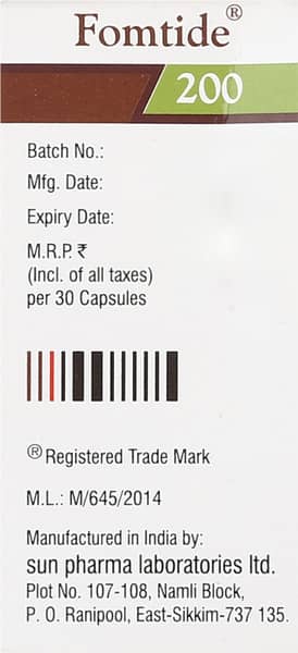 Fomtide 200mcg Box Of 30 Octacaps