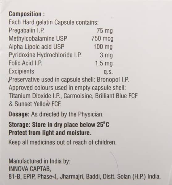 Dubinor Pm Strip Of 10 Capsules