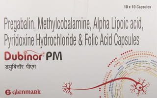 Dubinor Pm Strip Of 10 Capsules