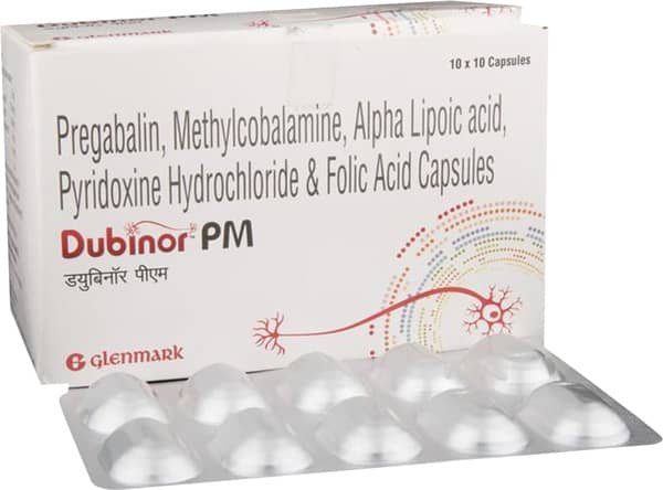 Dubinor Pm Strip Of 10 Capsules