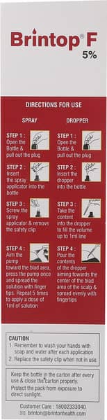 Brintop F 5% Skin Solution