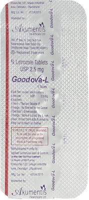 Goodova L 2.5mg Strip Of 5 Tablets