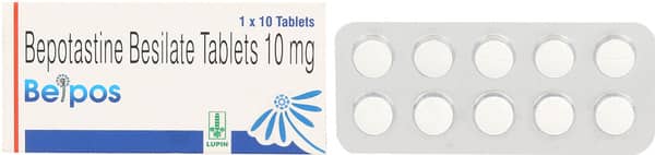 Beipos 10mg Strip Of 10 Tablets