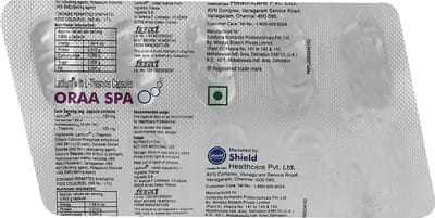 Oraa Spa Strip Of 10 Capsules