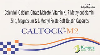 Caltock M2 Strip Of 10 Softgel Capsules