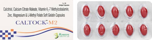 Caltock M2 Strip Of 10 Softgel Capsules
