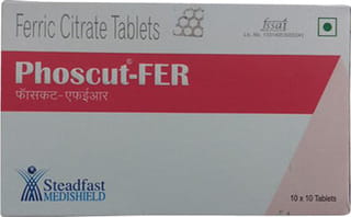 Phoscut Fer Strip Of 10 Tablets