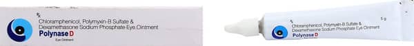 Polynase D Eye Oint 5gm