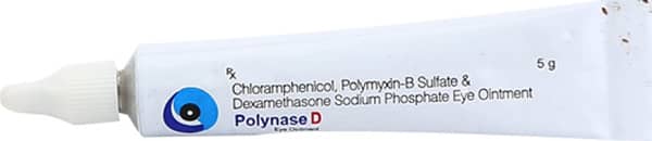 Polynase D Eye Oint 5gm