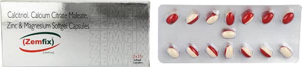 Zemfix Strip Of 15 Capsules