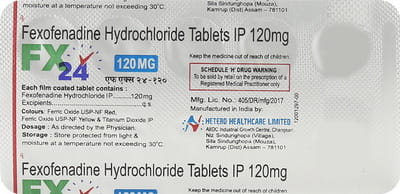 Fx 24 120 Strip Of 10 Tablets