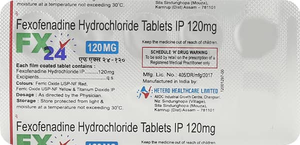 Fx 24 120 Strip Of 10 Tablets