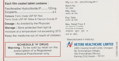 Fx 24 120 Strip Of 10 Tablets