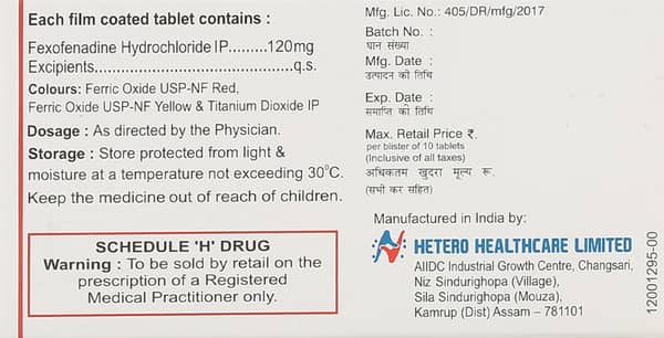 Fx 24 120 Strip Of 10 Tablets